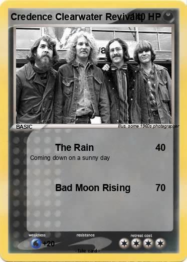 Pokemon Credence Clearwater Revivalq