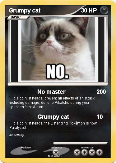 Pokemon Grumpy cat