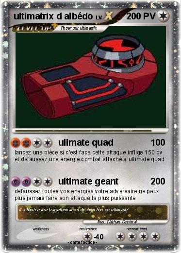 Pokemon ultimatrix d albédo