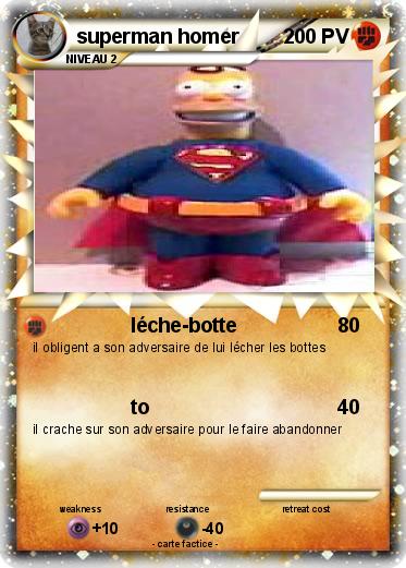 Pokemon superman homer