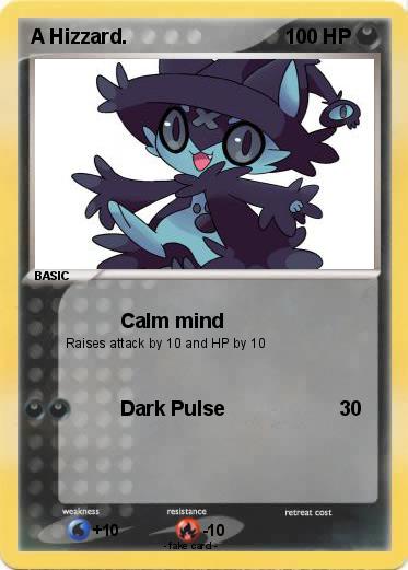 Pokemon A Hizzard.