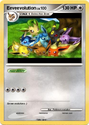 Pokemon Eeveevolution