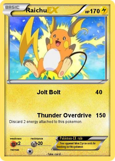 Pokemon Raichu