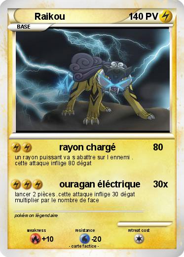 Pokemon Raikou