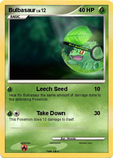 Pokemon Bulbasaur