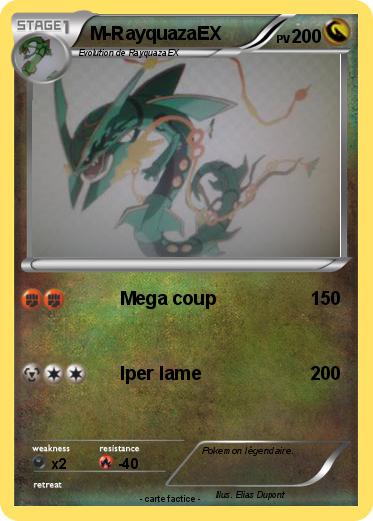Pokemon M-RayquazaEX