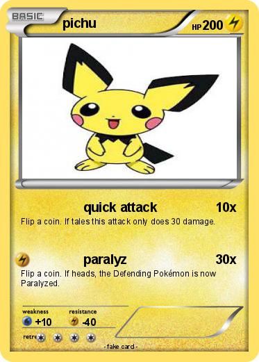 Pokemon pichu