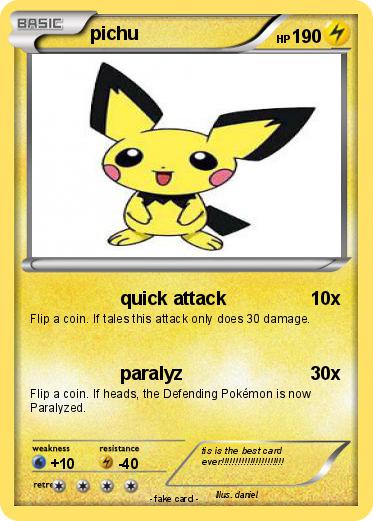 Pokemon pichu