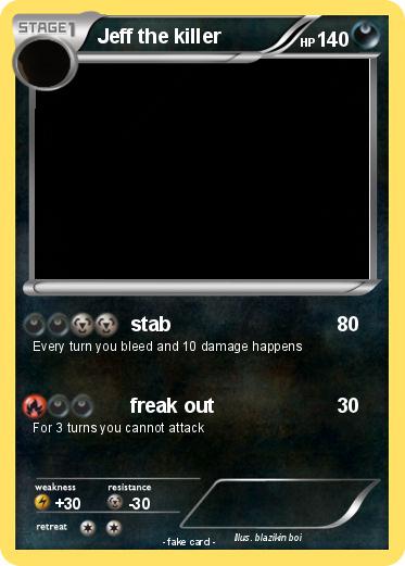 Pokemon Jeff the killer