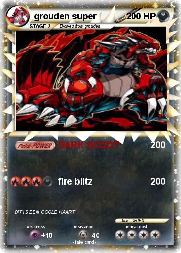 Pokemon grouden super