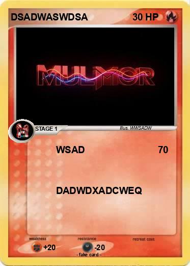 Pokemon DSADWASWDSA