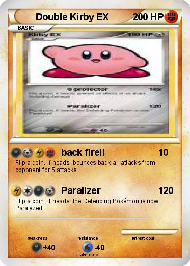 Pokemon Double Kirby EX