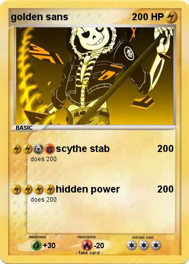 Pokemon golden sans