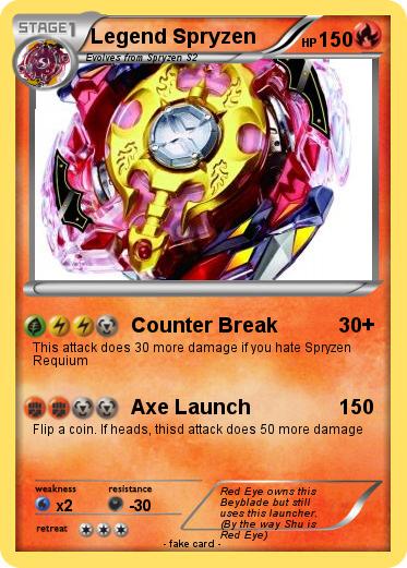 Pokemon Legend Spryzen