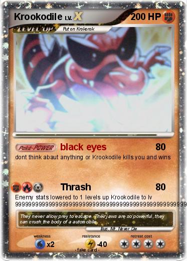 Pokemon Krookodile