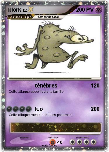 Pokemon blork