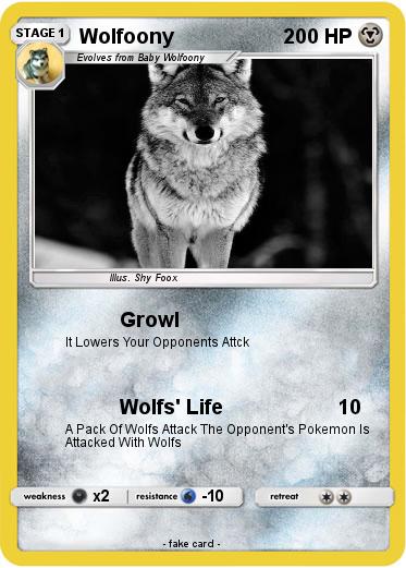 Pokemon Wolfoony