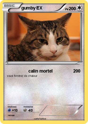 Pokemon gumby EX