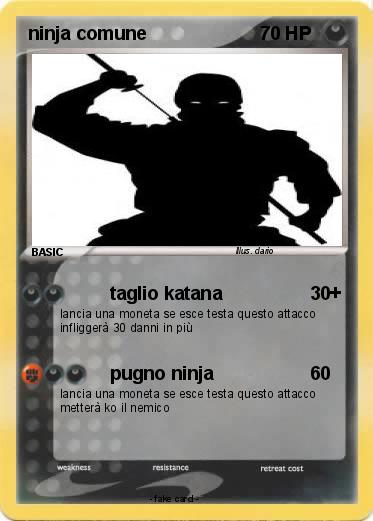 Pokemon ninja comune