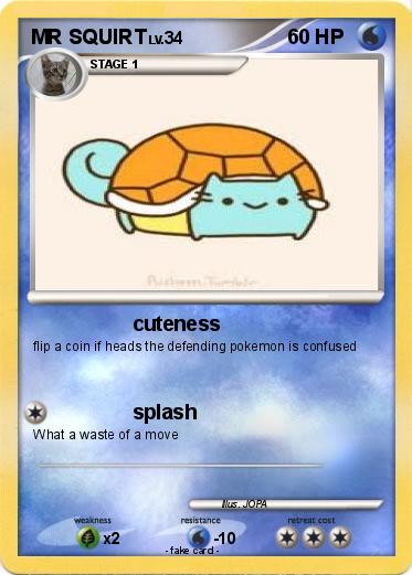Pokemon MR SQUIRT