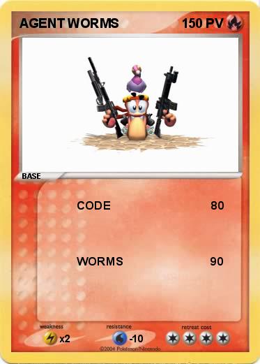 Pokemon AGENT WORMS