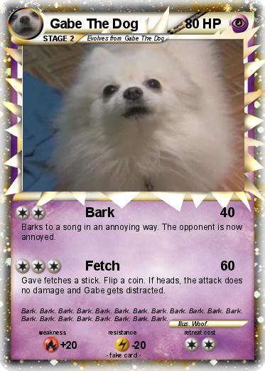 Pokemon Gabe The Dog