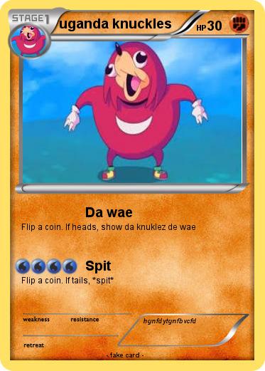 Pokemon uganda knuckles