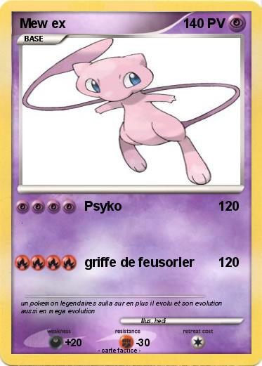 Pokemon Mew ex