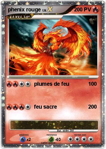 Pokemon phenix rouge