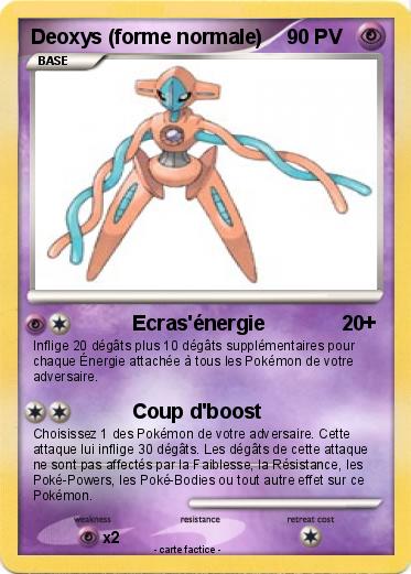 Pokemon Deoxys (forme normale)
