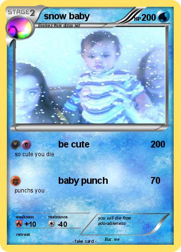 Pokemon snow baby