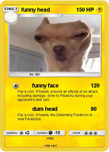 Pokemon funny head