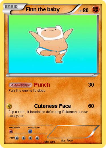 Pokemon Finn the baby