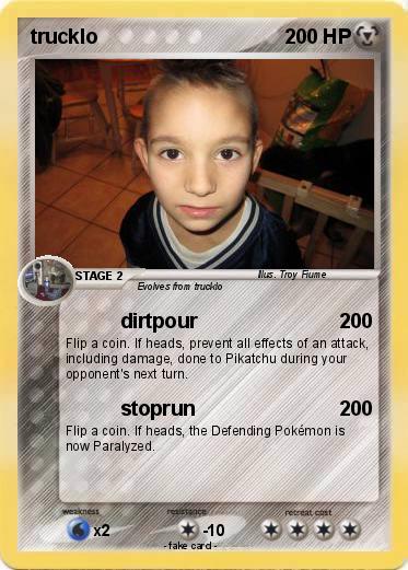 Pokemon trucklo