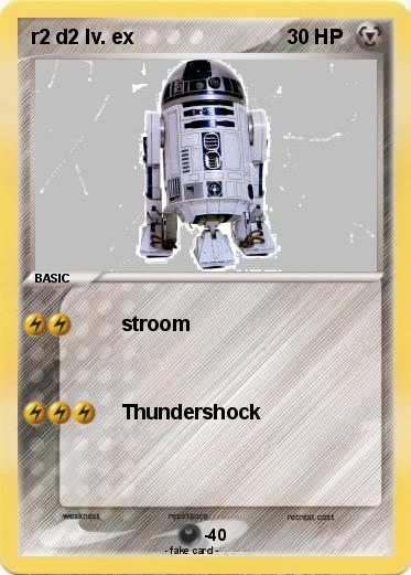 Pokemon r2 d2 lv. ex