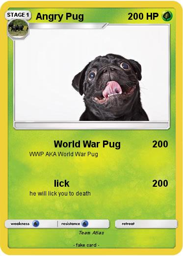 Pokemon Angry Pug