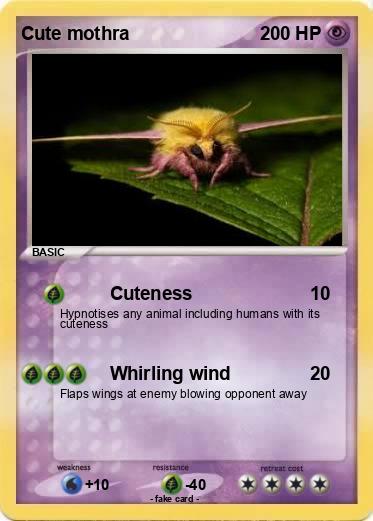 Pokemon Cute mothra