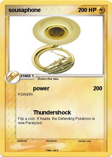 Pokemon sousaphone