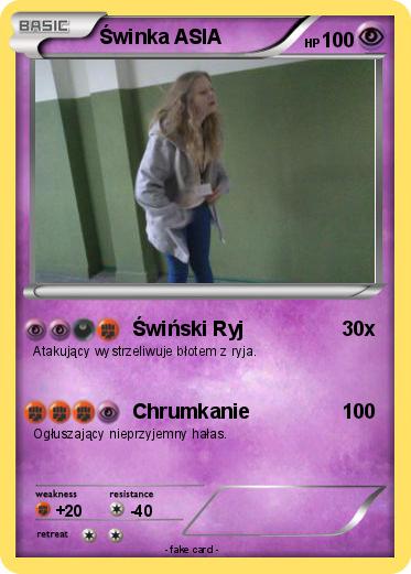 Pokemon Świnka ASIA