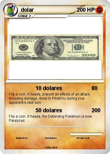 Pokemon dolar