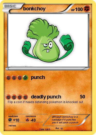 Pokemon bonkchoy