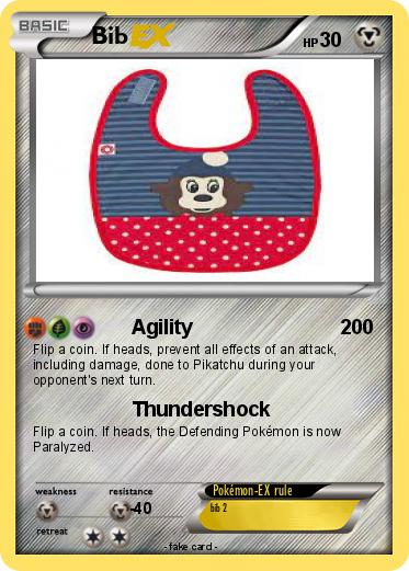 Pokemon Bib