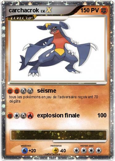 Pokemon carchacrok