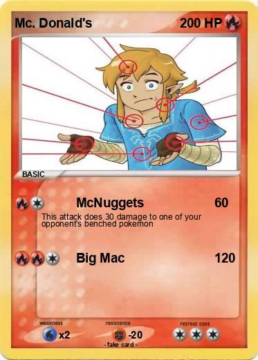 Pokemon Mc. Donald's