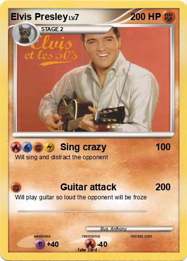 Pokemon Elvis Presley