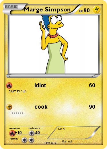 Pokemon Marge Simpson