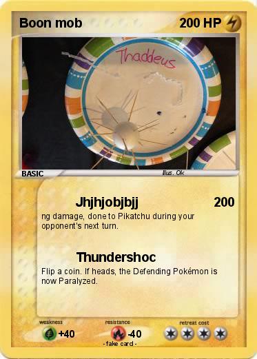 Pokemon Boon mob