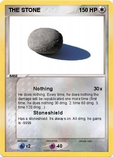 Pokemon THE STONE