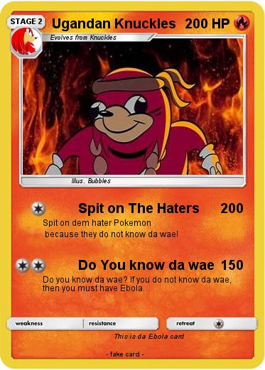 Pokemon Ugandan Knuckles