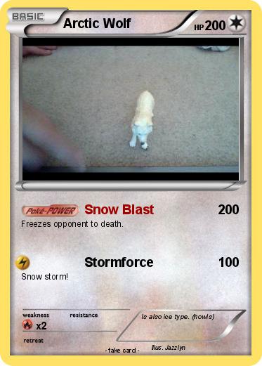 Pokemon Arctic Wolf